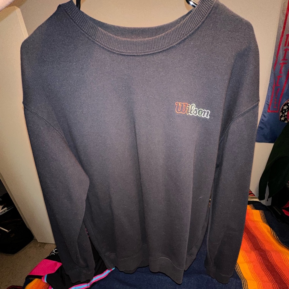 Wilson multi-color stitched sweater
